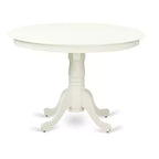 Table ronde HomeStock de 42 po de diamètre, Noir/Cerisier