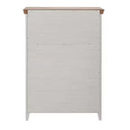 AndMakers Beige Armoire d'appoint de 112,5 cm de hauteur avec 5 tiroirs
