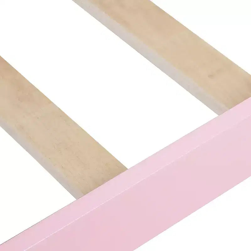 Lit plateforme double en bois avec tête et pied de lit Whisen Morden Design