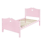 Lit plateforme double en bois avec tête et pied de lit Whisen Morden Design