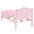 Lit plateforme double en bois avec tête et pied de lit Whisen Morden Design