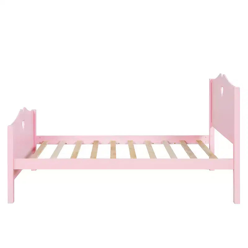 Lit plateforme double en bois avec tête et pied de lit Whisen Morden Design