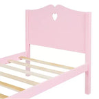 Lit plateforme double en bois avec tête et pied de lit Whisen Morden Design