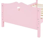 Lit plateforme double en bois avec tête et pied de lit Whisen Morden Design