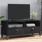 vidaXL Meuble TV Console Multimédia Centre de Divertissement Bois Massif Pin