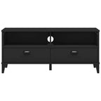 vidaXL Meuble TV Console Multimédia Centre de Divertissement Bois Massif Pin
