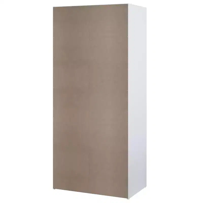 Tvilum, Armoire Space avec 2 Portes Coulissantes, Blanc