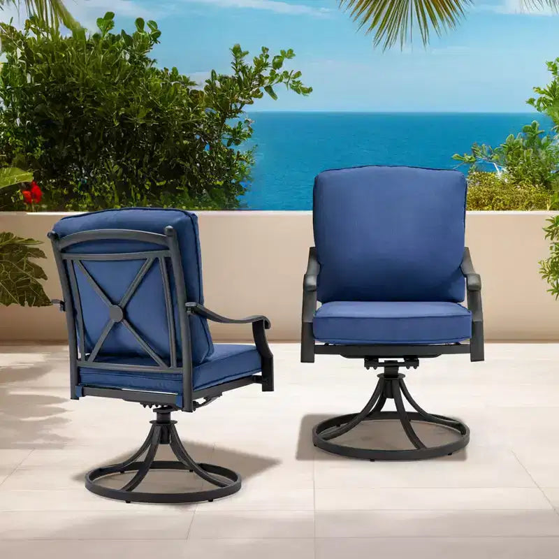 Fauteuil de salle à manger EROMMY avec coussin