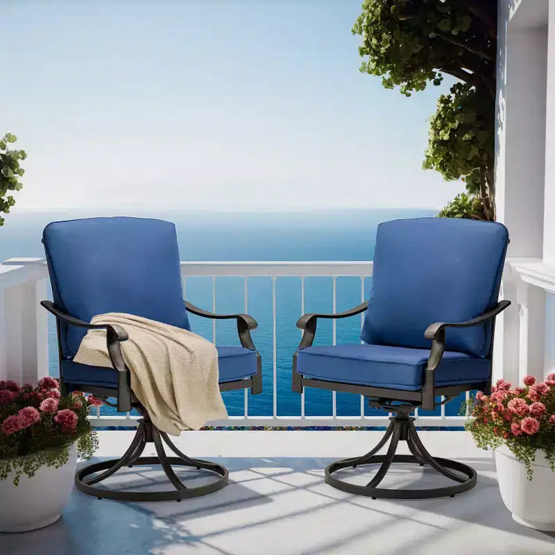 Fauteuil de salle à manger EROMMY avec coussin