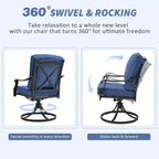 Fauteuil de salle à manger EROMMY avec coussin