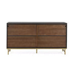 Christopher Knight Home Tamid – Buffet moderne large fait à la main avec étagères réglables