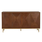 Christopher Knight Home Tamid – Buffet moderne large fait à la main avec étagères réglables