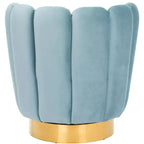 Fauteuil pivotant en velours Arrow - SFV4711 - Safavieh Couture