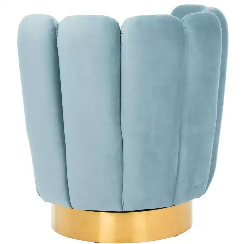 Fauteuil pivotant en velours Arrow - SFV4711 - Safavieh Couture