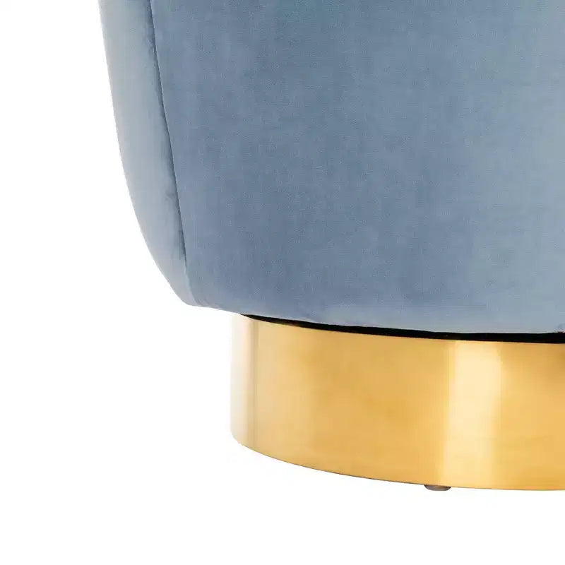 Fauteuil pivotant en velours Arrow - SFV4711 - Safavieh Couture