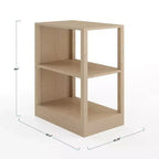 Bureau modulaire Martha Stewart Kayden avec tiroir simple et deux étagères à 2 niveaux