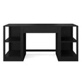Bureau modulaire Martha Stewart Kayden avec tiroir simple et deux étagères à 2 niveaux