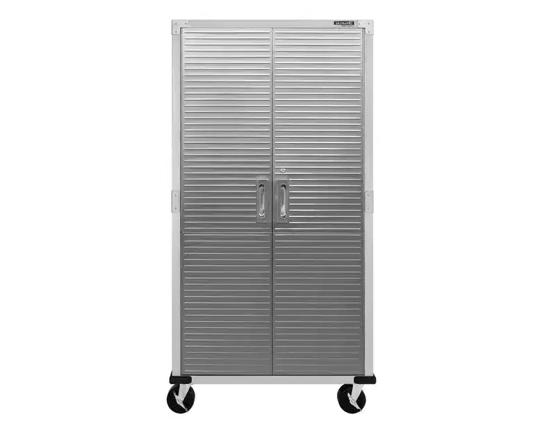 Seville Classics Ensemble de 2 armoires de rangement UltraHD, 36 x 18 x 90,5
