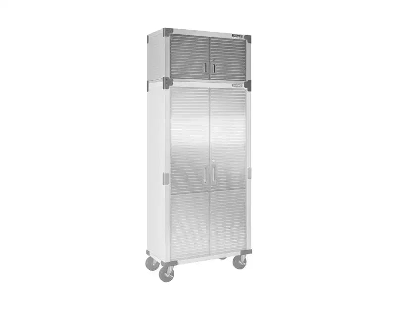 Seville Classics Ensemble de 2 armoires de rangement UltraHD, 36 x 18 x 90,5
