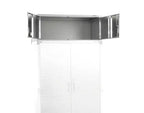 Seville Classics Ensemble de 2 armoires de rangement UltraHD, 36 x 18 x 90,5