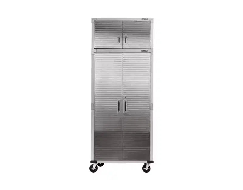 Seville Classics Ensemble de 2 armoires de rangement UltraHD, 36 x 18 x 90,5
