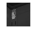 Seville Classics Ensemble de 2 armoires de rangement UltraHD, 36 x 18 x 90,5