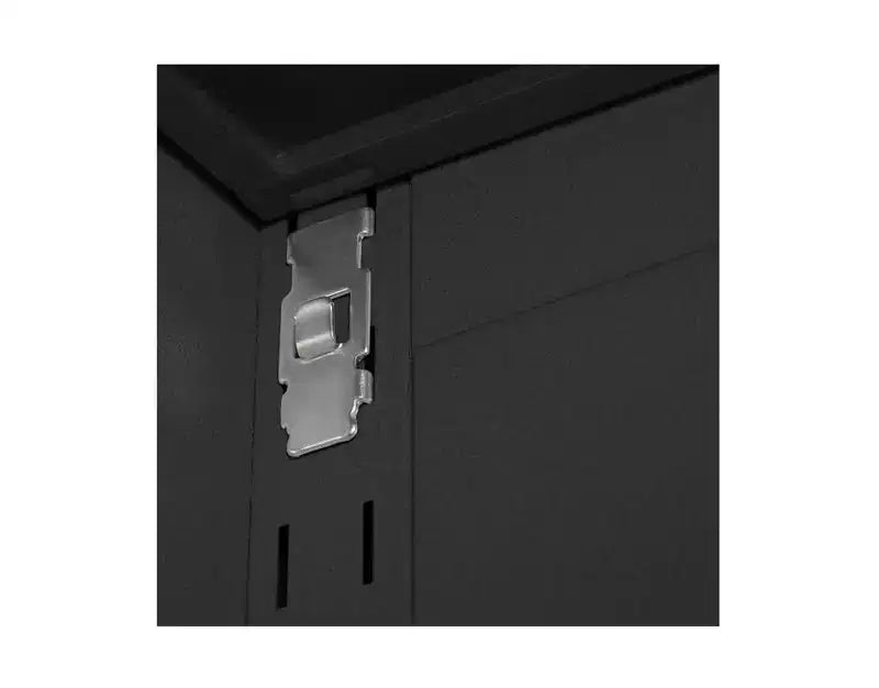 Seville Classics Ensemble de 2 armoires de rangement UltraHD, 36 x 18 x 90,5