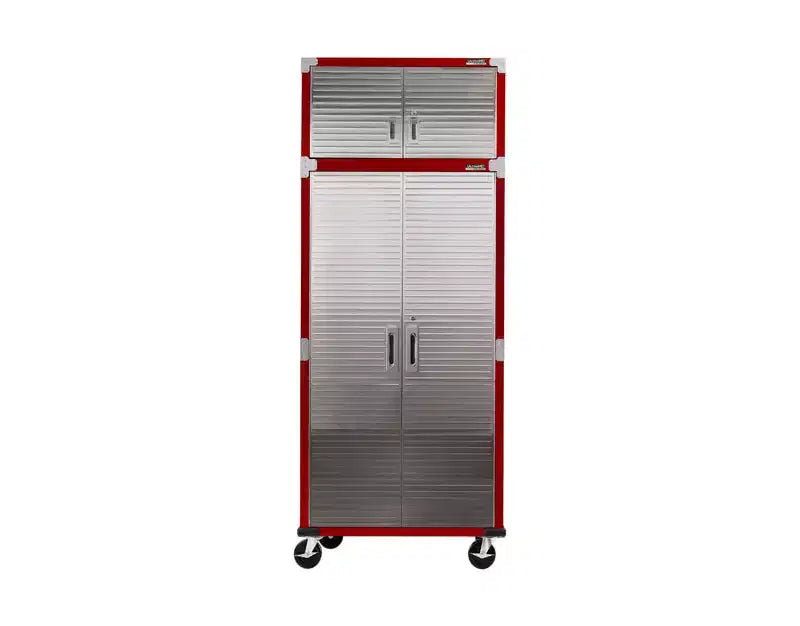 Seville Classics Ensemble de 2 armoires de rangement UltraHD, 36 x 18 x 90,5