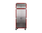 Seville Classics Ensemble de 2 armoires de rangement UltraHD, 36 x 18 x 90,5
