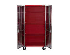 Seville Classics Ensemble de 2 armoires de rangement UltraHD, 36 x 18 x 90,5