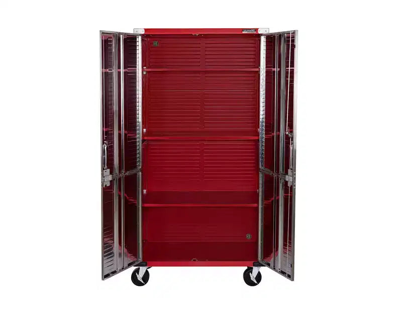 Seville Classics Ensemble de 2 armoires de rangement UltraHD, 36 x 18 x 90,5