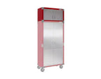 Seville Classics Ensemble de 2 armoires de rangement UltraHD, 36 x 18 x 90,5