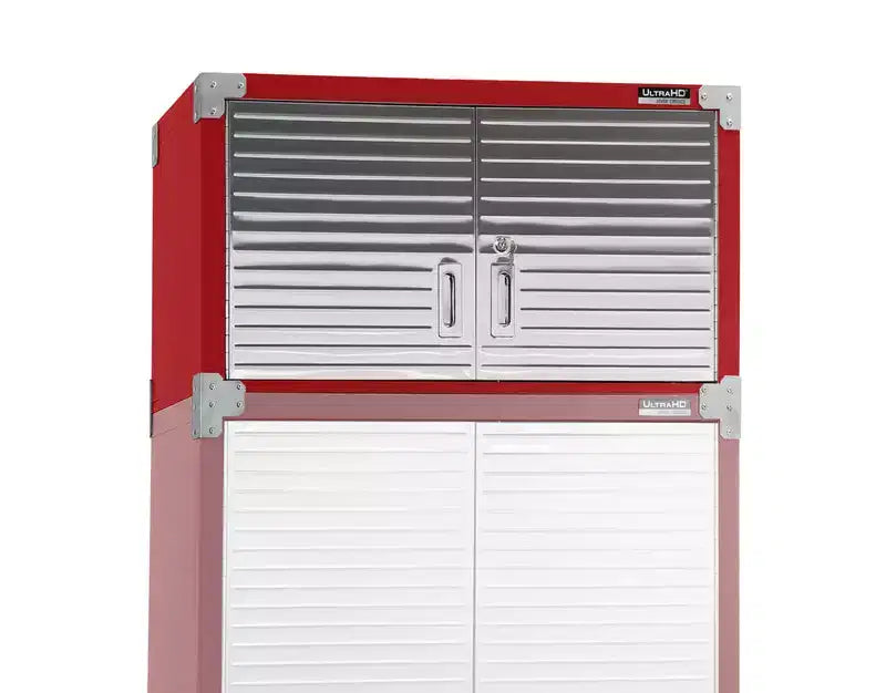 Seville Classics Ensemble de 2 armoires de rangement UltraHD, 36 x 18 x 90,5
