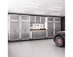Seville Classics Ensemble de 2 armoires de rangement UltraHD, 36 x 18 x 90,5