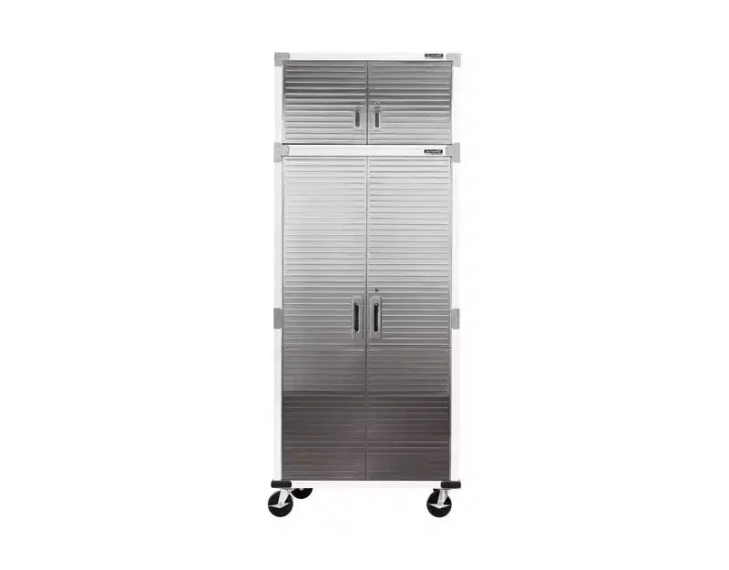 Seville Classics Ensemble de 2 armoires de rangement UltraHD, 36 x 18 x 90,5