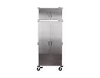 Seville Classics Ensemble de 2 armoires de rangement UltraHD, 36 x 18 x 90,5