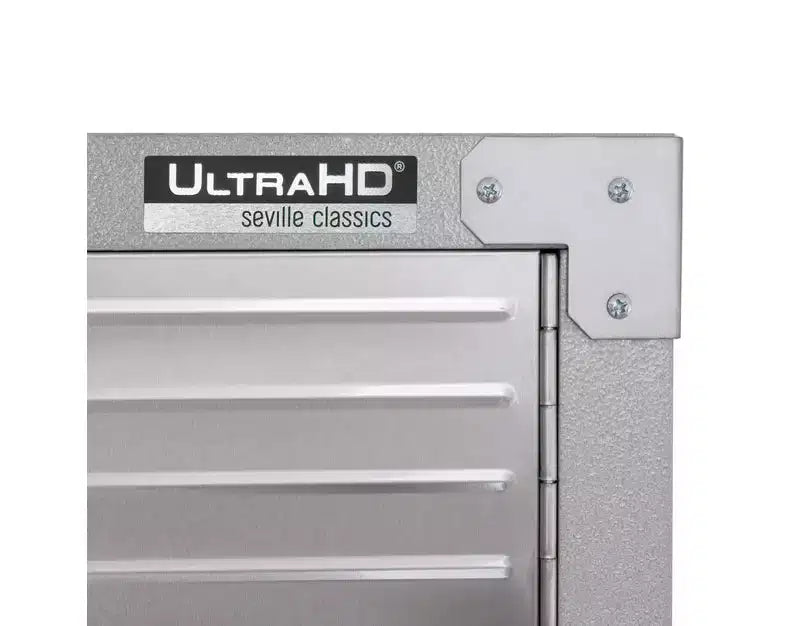 Seville Classics Ensemble de 2 armoires de rangement UltraHD, 36 x 18 x 90,5