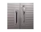 Seville Classics Ensemble de 2 armoires de rangement UltraHD, 36 x 18 x 90,5