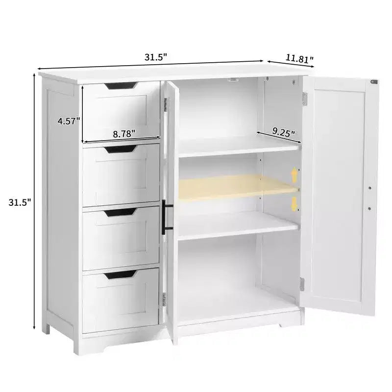 Karl Home | Meuble bas de salle de bain blanc