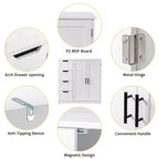 Karl Home | Meuble bas de salle de bain blanc