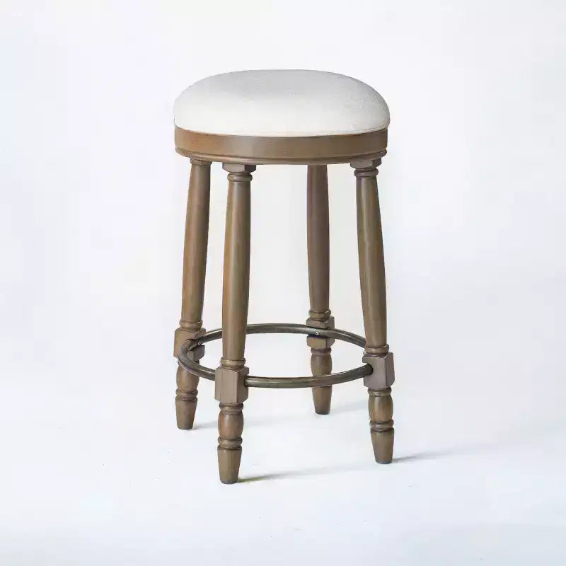 Lot de 2 tabourets de bar Vatros Tabourets de comptoir de 66 cm Tabouret de bar pivotant à 360°