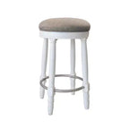 Lot de 2 tabourets de bar Vatros Tabourets de comptoir de 66 cm Tabouret de bar pivotant à 360°