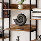 Étagère 5 niveaux avec 14 compartiments de présentation, grande étagère industrielle ouverte, rangement rustique, salon, chambre à coucher, bureau et salle d'étude
