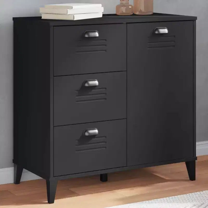vidaXL Buffet Meuble de Rangement Salon Bois Massif de Pin