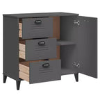 vidaXL Buffet Meuble de Rangement Salon Bois Massif de Pin
