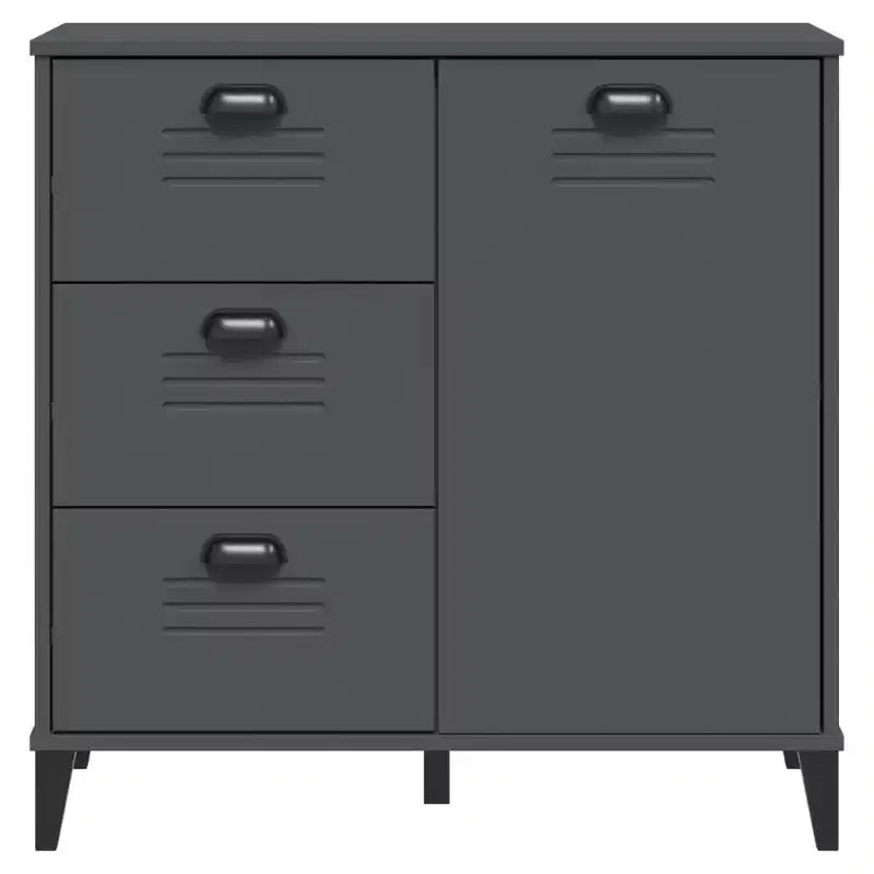 vidaXL Buffet Meuble de Rangement Salon Bois Massif de Pin