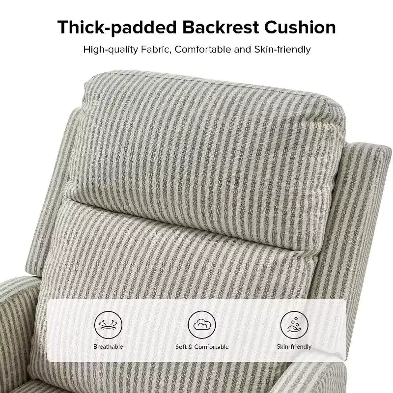 Fauteuil inclinable pivotant en polyester ElenaModern Living Design