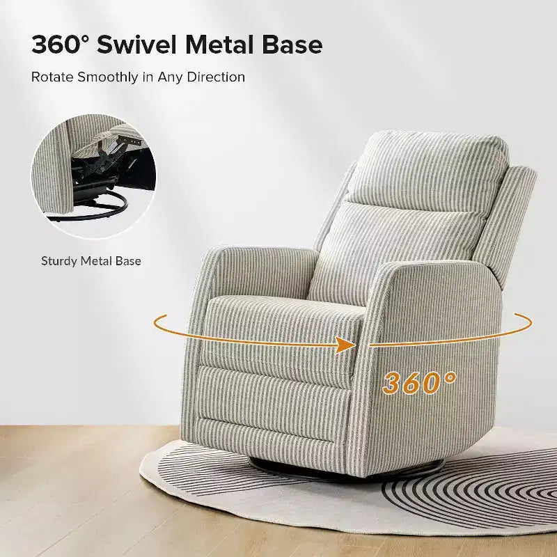 Fauteuil inclinable pivotant en polyester ElenaModern Living Design