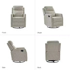 Fauteuil inclinable pivotant en polyester ElenaModern Living Design