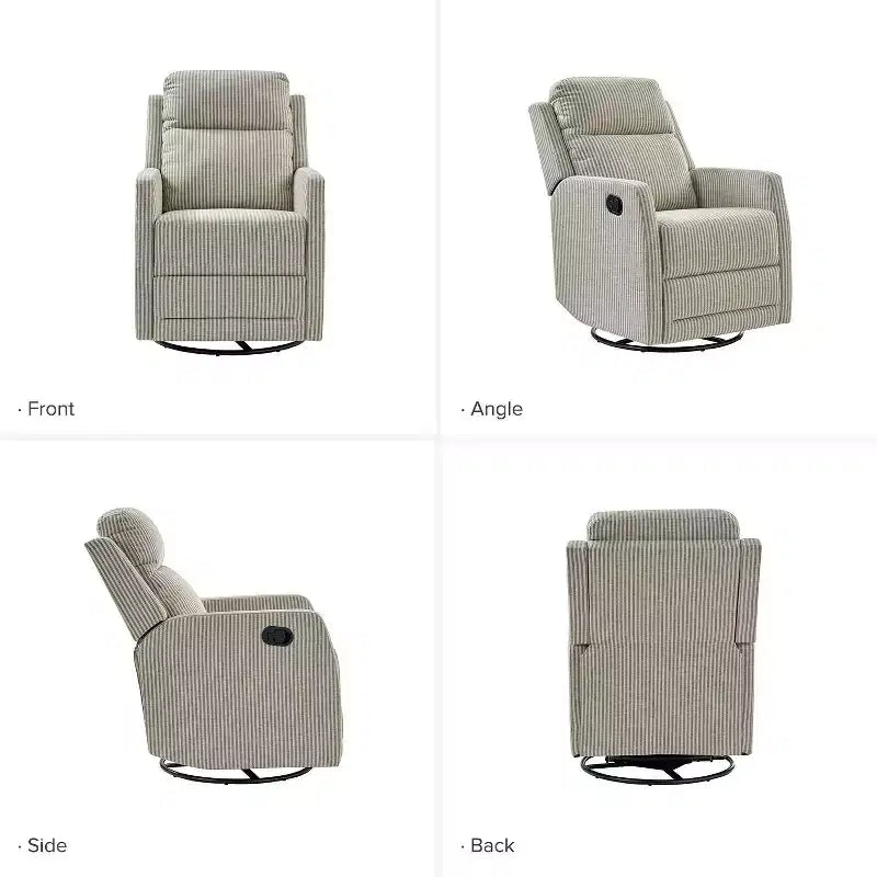 Fauteuil inclinable pivotant en polyester ElenaModern Living Design